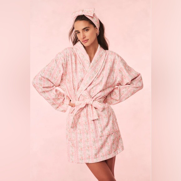 LOVESJACKFANCY Indie Cotton Bath Robe - Picture 1 of 5